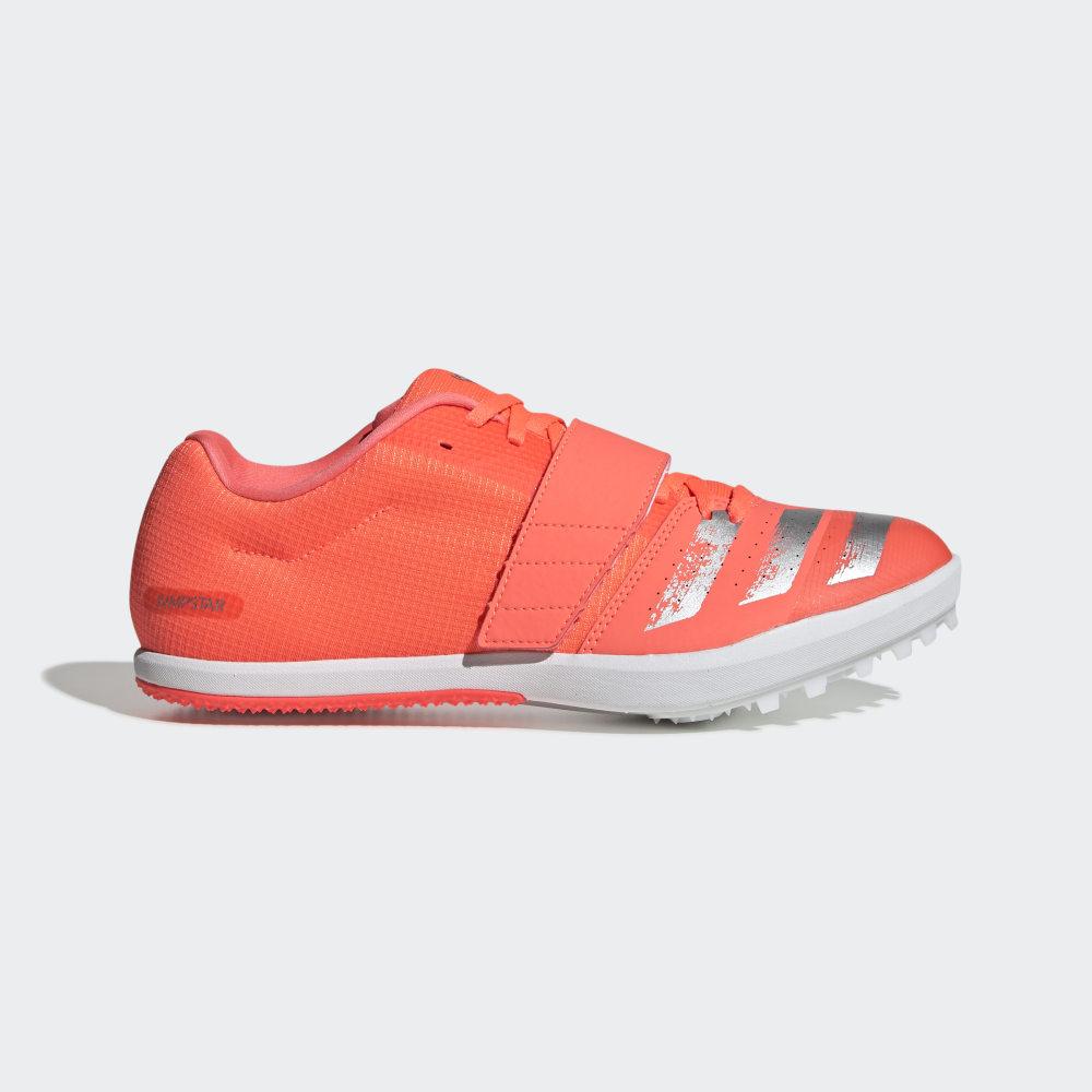 Adidasi Alergare Adidas Jumpstar Barbati Romania - Corai/Argintii Metal/Albi EE4672